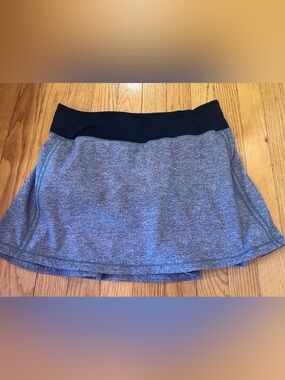 lululemon athletica Gray Performance Skort